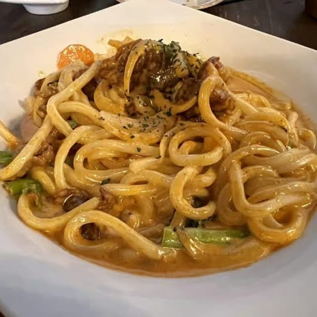 Cream Curry Udon.
