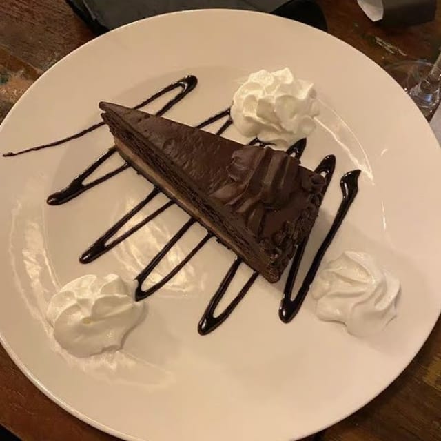 Triple Chocolate Cheesecake.