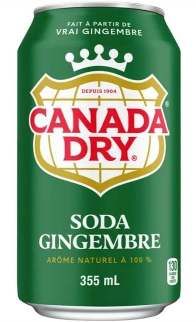 Canada Dry Ginger Ale.